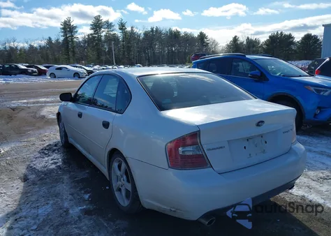 2006 Subaru Legacy 2.5I/2.5I Limited z USA, uszkodzony, nr VIN 4S3BL626467202182